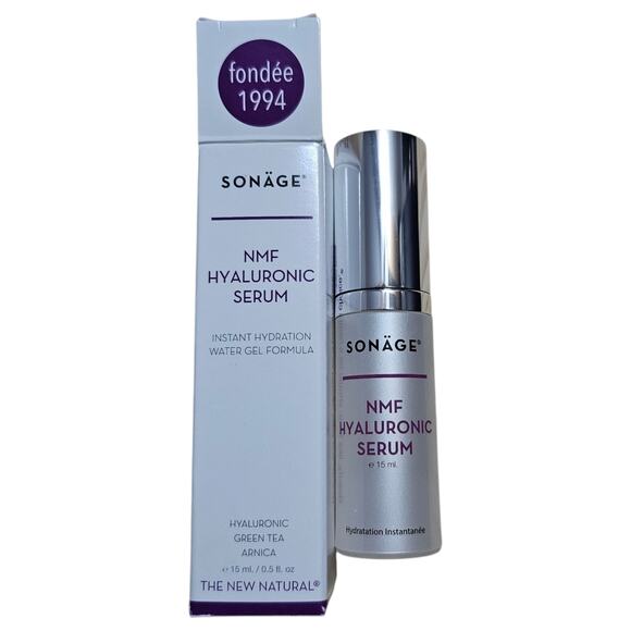 Sonage Other - Sonäge NMF Hyaluronic Serum Instant Hydration Water Gel Formula 15 ml 0.5 fl oz